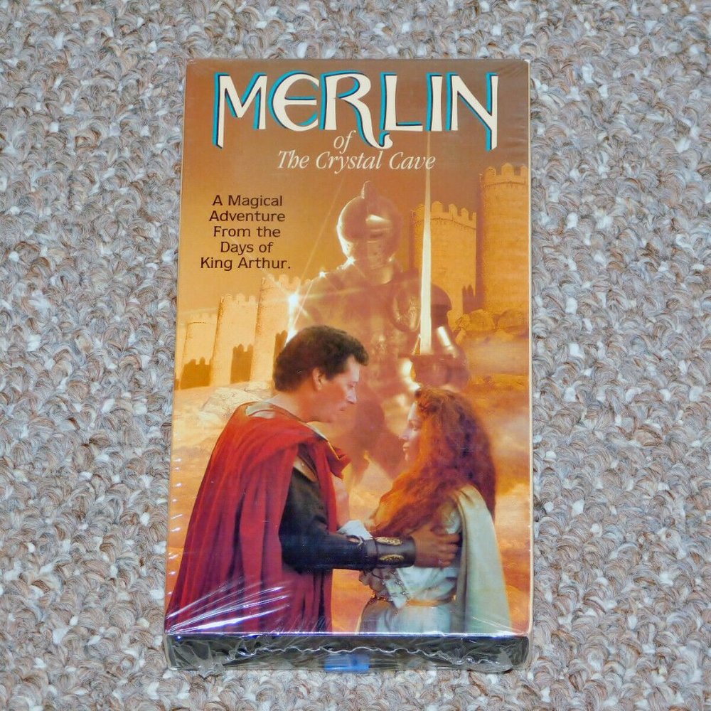 Merlin of the Crystal Cave VHS 1993 Brand New CBS Fox Video Mary Stewart BBC